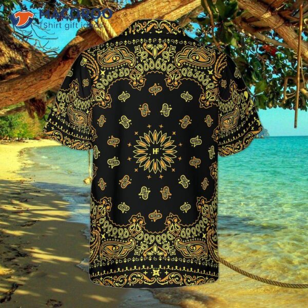 Bandana Royalty Pattern Hawaiian Shirt