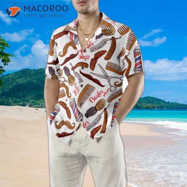 Barber’s Life Shirt For Hawaiian-style