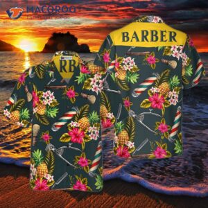 Barber Tool Hawaiian Shirt