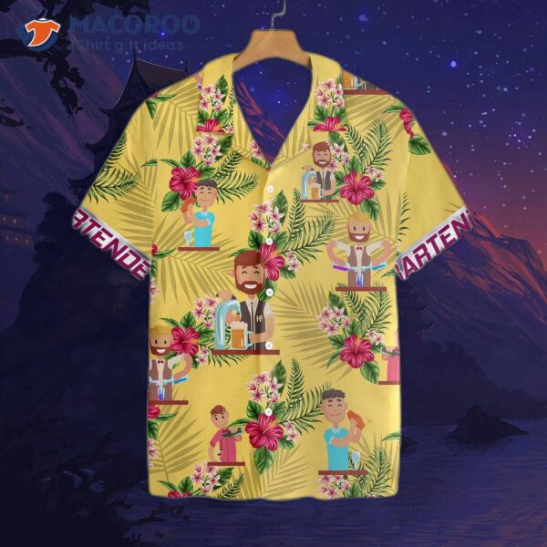 Bartender’s Hawaiian Shirt