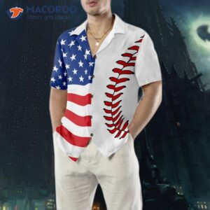 baseball american flag and hawaiian shirt 4