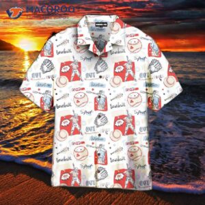 Baseball-loving, Hawaiian-patterned Sport Shirts