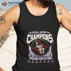 baseball national champions 2023 lsu tigers baseball shirt tank top 3