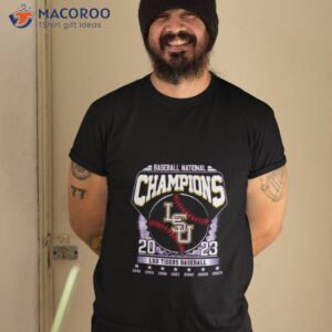 Baseball National Champions 2023 Lsu Tigers Baseball Shirt