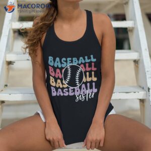 baseball sister retro big for softball shirt tank top 4
