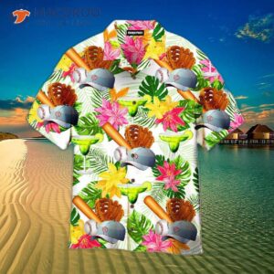 baseball tropical hawaiian shirts 1