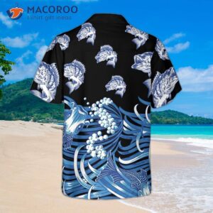 bass fish hawaiian shirt 1