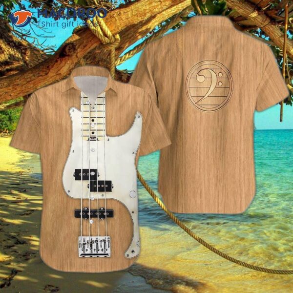 Bass Guitar Hawaiian Shirts