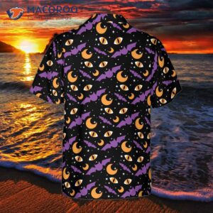 bats eyes at night hawaiian shirt 1