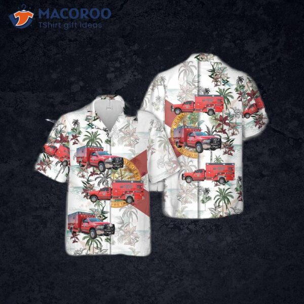 Bay County Ems Hawaiian Shirt