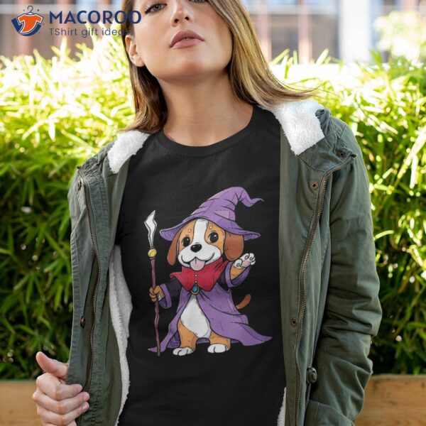 Beagle Wizard Funny Dog Magic Shirt