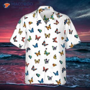 beautiful hawaiian butterfly shirt 2