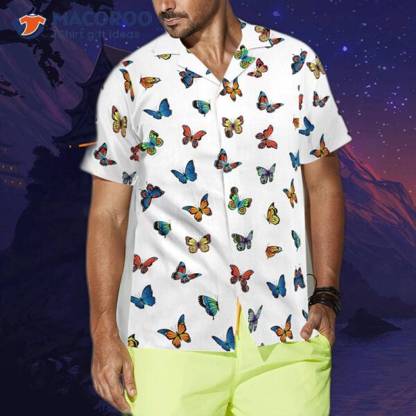 Beautiful Hawaiian Butterfly Shirt
