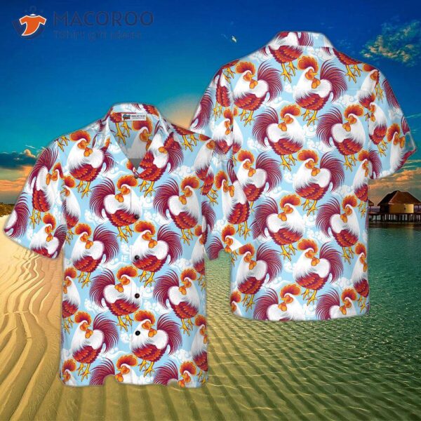 Beautiful Hawaiian Chicken Shirt