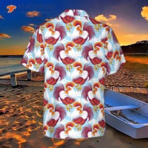 beautiful hawaiian chicken shirt 4