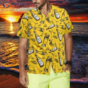 Beer-bottle Hawaiian Shirt