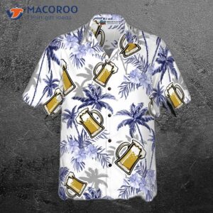 beer coconut tree version one hawaiian shirt 3