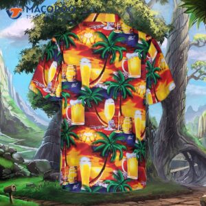Beer In Paradise Hawaiian Shirt