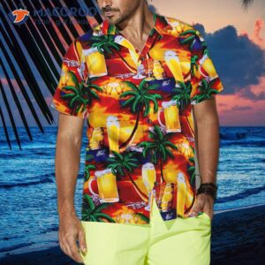 beer in paradise hawaiian shirt 3