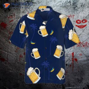 beer themed hawaiian shirt 2