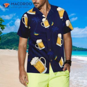 beer themed hawaiian shirt 3