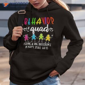 behavior squad making a big difference in many small ways autism shirt hoodie 3