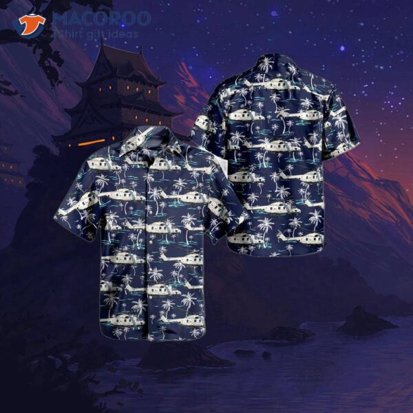 Belgian Air Force Nhi Nh-90 Nfh Hawaiian Shirt