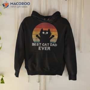 best cat dad ever funny gifts shirt hoodie