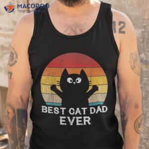 best cat dad ever funny gifts shirt tank top