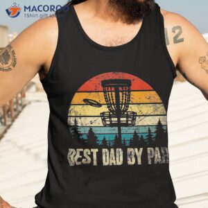 best dad by par vintage disc golf funny fathers day shirt tank top 3