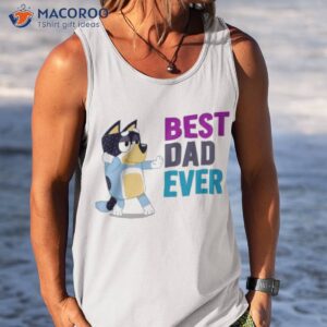 best dad ever cute dog shirt tank top