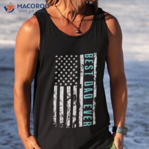 best dad ever us american flag air fighter jet fathers day shirt tank top