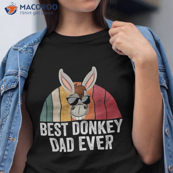 Best Donkey Dad Ever Lovers Accessories Shirt