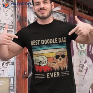 best doodle dad ever goldendoodle dog father s day shirt tshirt 1