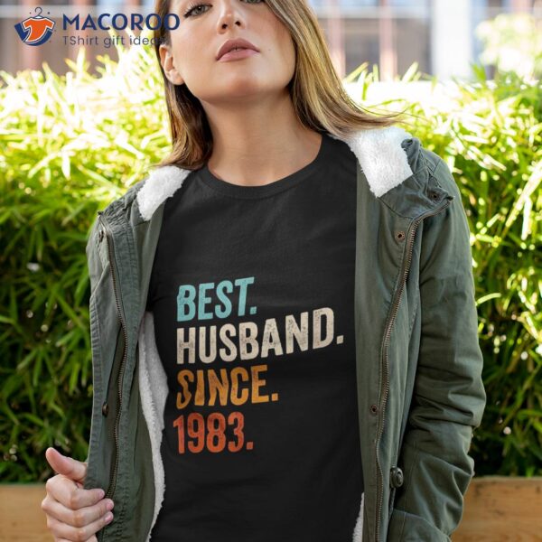 Best Husband Since 1983 | 40th Wedding Anniversary Shirt