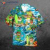 Best Leprechaun Surfing St. Patrick’s Day Green Hawaiian Shirt