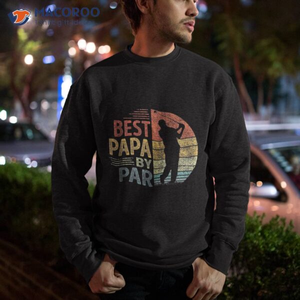 Best Papa By Par Father’s Day Golf Shirt Gift Grandpa