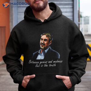 Between Genius And Madness John Mcafee Shirt