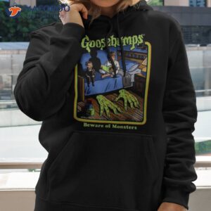 Beware Of Monster Goosebumps Shirt 2 beware of monster goosebumps shirt hoodie 2