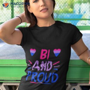 bi and proud shirt tshirt 1