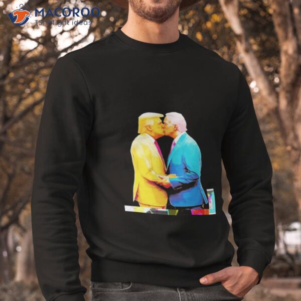 Biden And Trump Kissing Shirt