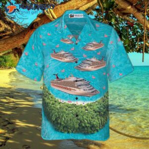 big cruise ship hawaiian shirt 2