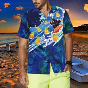 bigfoot sells tropical hawaiian shirts for 3