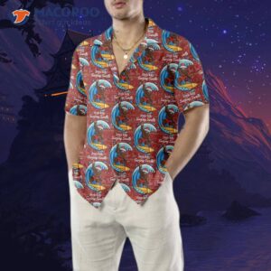 bigfoot surfing christmas hawaiian shirt funny best xmas gift idea 3