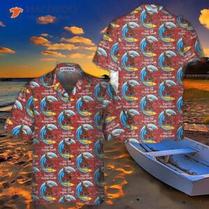 bigfoot surfing christmas hawaiian shirt funny best xmas gift idea 4