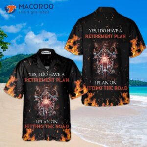 biker retiret plan hawaiian shirt unique motorcycle best gift for bikers 1