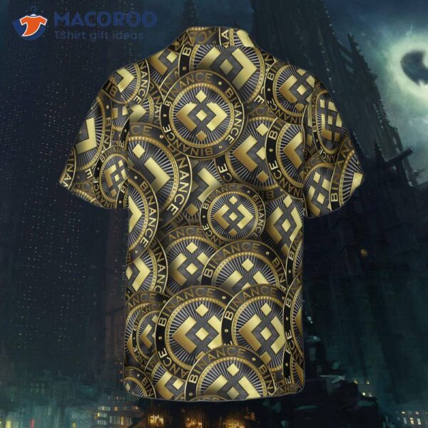 Binance Coin Golden Hawaiian-style Shirt