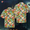 Binance Coin Tropical Flower Hawaiian Shirt