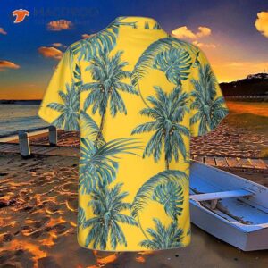 binance coin yellow hawaiian shirt 1