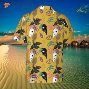 Bird Skull Hawaiian Shirt